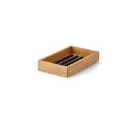 OAKYWOOD - Vide-Poche en Bois Massif - Plateau Organiseur pour Documents, Téléphone et Tablette - Idéal pour Le Bureau, la Maison ou l’École - Chêne - Petit