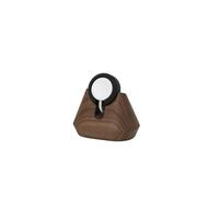 Oakywood Watch Charger Stand - Station d'accueil - Bois Naturel - Poignée magnétique - Compatible avec Le Chargeur MagSafe et Tous Les modèles d'Apple Watch - 5.3x7.5x8.2cm/2.1x3x3.2' - Noyer