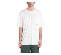 Oamc - Tee à Poche Imprimé Pochoir - Homme - Tops - Blanc - Taille: XL