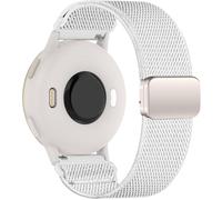 Oanux Boucle magnétique en nylon extensible compatible avec Garmin Vivoactive 6/Vivoactive 5/3/3 Music, bracelet de rechange élastique de sport pour Venu Sq 2/Venu & Forerunner 55/165/245/645