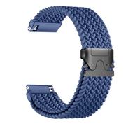 Oanux Bracelet de sport élastique en nylon tressé extensible 18 mm compatible avec Garmin Venu 3S/Venu 4 41 mm/Vivoactive 4S/Vivomove 3S/Venu 2S/Forerunner 255S 265S, boucle parachute, bracelet de
