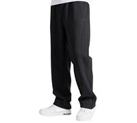 Oanviso Pantalon de Survêtement Homme Couleur Solide Jogging Pantalon Décontracté Pantalons de Sport Pantalon de Training avec Poches Pantalon de Cylindre Droit Idéal pour Quotidien A Noir M