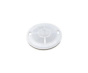 OAOAO Couvercle Blanc for écumoire et Filtre de Spa avec 2 Trous, for piscines, 23,5 x 23,5 x 1 cm, 1 pièce