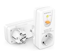 OAONAN Disjoncteurs Adaptateur RCD de sécurité 16 AMP RCD Plug pour Appareils Ménagers et Outils - Blanc