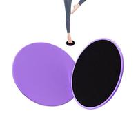 OAOSDH 1 Paire De Blocs De Diapositives De Fitness, Curseur De Noyau d'exercice, Curseur Sportif Circulaire Multifonction, Plaque Coulissante De Yoga Pilates.
