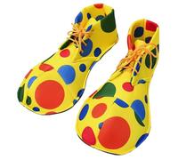 OAOSDH 1 Paire De Chaussures De Clown pour Enfants, Personnalité Créative, Chaussures À Lacets Réglables, Accessoires De Jeu De Rôle, Chaussures De Dégoût De Performance.