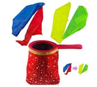 OAOSDH 2 Foulards Et 1 Sac, Accessoires Magiques, Fournitures De Performances Magiques, Fournitures De Performances De Fête.