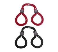 OAOSDH 2 Morceaux De Corde À Cravate Adulte, Couple Menottes Et Poignets Amusants, Réglables, Sangle D'Attachement Multifonctionnelle, Corde De Fixation Créative.