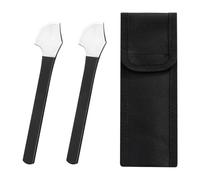 OAOSDH 2 Morceaux De Couteau De Coupe en Cuir, avec Un Sac De Rangement 1 Morceau, Outils De Coupe, Couteau De Coupe Portable, Accessoires D'Artisanat Bricolage.