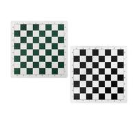 OAOSDH 2 Pièces Board D'Échecs, Jeu De Société Classique, Tableau D'Échecs Portable, Tableau D'Échecs Durable, Accessoires D'Échecs.