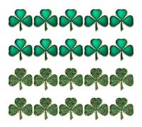 OAOSDH 20 Morceaux De Broche De Trèfle, Broche Simple Et Polyvalente, Broche en Métal, Broche Cadeau De Fête, Peuvent Décorer des Vêtements, des Chapeaux, des Sacs À Dos.