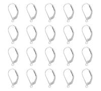 OAOSDH 20 Pièces De Boucle d'oreille en Métal Argenté, De Personnalité Créative, De Boucles d'oreilles Maison Simples Et À La Mode pour Femmes, Accessoires De Bijoux Fabriqués À DIY.