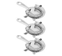 OAOSDH 3 Pièces Filtre De Glace, Filtre À Glace en Acier Inoxydable, Filtre À Cocktails, Filtre À Cocktails, Adapté Aux Bars Et Restaurants.