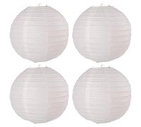 OAOSDH 4 Morceaux De Lanternes Blanches, Lanternes pour Enfants, Lanternes en Papier, Décorations Intérieures, Matériaux De Décoration De Bricolage.