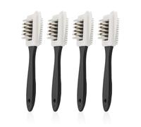OAOSDH 4 Morceaux De Pinceau Métallique En Cuivre, Brosse De Nettoyage De Chaussures, Accessoires De Soins De Chaussures, Pinceau De Nettoyage Multifonction.