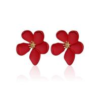OAOSDH Boucles d'oreilles À Fleurs Élées et Simples, Polyvalentes - Accessoires De Vêtements Mignons