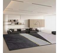 OAPOXU Tapis géométriques Modernes, Grands, Doux et faciles à Nettoyer, pour Salon, décoration intérieure, Tapis de Luxe pour Chambre (80 x 160 cm), lavables