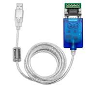Oaqmvgin Câble série USB vers -485/422, qualité robuste, large température | Convertisseur industriel USB vers -485/422 avec protection statique 15 KV, interface DB9, fonctionnement -40 à 85 C