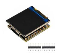 Oaqmvgin Carte de développement - Écran LCD C6 0,85" 128 x 128 RVB | L'écran LCD couleur de 2,16 cm 128 x 128 permet un prototypage GUI compact pour les petits projets avec des visuels clairs et