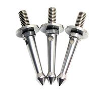 Oaqmvgin Crampons pour pieds de trépied pour moquette, kit universel de | Construction en acier inoxydable avec un clou universel de 1 cm sur le dessus pour assurer la compatibilité avec