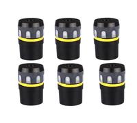 Oaqmvgin Dynamic Microphone Core Lot de 6 capsules pour remplacement de | Six cœurs de rechange pour BT58 ; lot de 6 capsules dynamiques pour microphone offrent un échange rapide et un son stable en