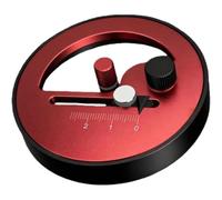 Oaqmvgin Fraise circulaire avec lame magnétique sans verrouillage 1-25 mm | Polyvalent pour le papier, le ruban adhésif, le papier de verre et les feuilles de plastique ; la tolérance du matériau fin