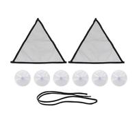 Oaqmvgin Hamac Lézard pour Dragon barbu avec grandes ventouses et corde | Facile à installer sur des terrariums en verre ou en acrylique avec de puissantes ventouses, permettant une mise à jour