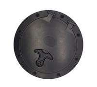 Oaqmvgin Kit de couverture de trappe de kayak en ABS pour trappe ronde de | La construction ABS empêche l'eau d'entrer, tandis que l'installation facile rend la mise à niveau rapide et propre de la