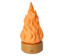 Oaqmvgin Lampe LED 3D rechargeable 3 modes pour matériel de camping | Idéal pour le camping, les voyages en camping-car, les fêtes de jardin et les présentations de vacances