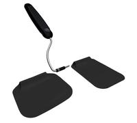 Oaqmvgin Spatule à angle réglable 7 positions pour plaques et poêles | Comprend une petite lame flexible et étroite et une grande lame ferme pour manipuler les œufs, crêpes, omelettes
