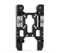 Oaqmvgin Support en aluminium CNC pour imprimante 3D 2.4/Trident 6061 | Support CNC à finition noire usiné à partir d'aluminium 6061 ; alignement stable et reproductible sur 2.4/Trident