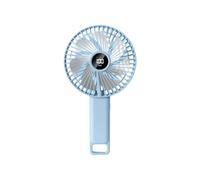 Oaqmvgin Ventilateur pliable portable avec batterie 3600 mAh 5 vitesses | Le flux d'air à cinq vitesses avec angle réglable dirige la brise là où vous en avez besoin ; fonctionnement silencieux