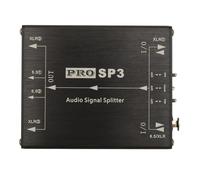 Oaqmvgin XLR Audio Splitter 1 en 3 sortie Isolateur pour le son en direct | Maintient l'impédance et isole le chemin ; topologie en étoile recommandée pour des réflexions minimales et un signal