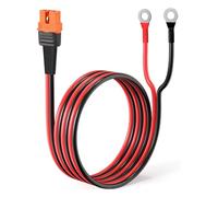 Oaqmvgin XT60i Câble 12AWG O Ring Terminal pour panneaux de centrales | Le boîtier en plastique protège les fils ; des variations de couleur peuvent se produire, mais la performance reste inchangée
