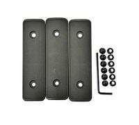 OAREA 4 Pouces Polymère Keymod Rail Panneau Couvercle Couvercle De La Main Paquet De 3 Pièces Clé Mod Mod Tactique Chasse Accessoire