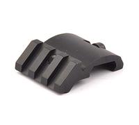 OAREA 45 Degree 20mm Black and Sand Ultra Low Profile Offset Angle Picatinny Rail Mount