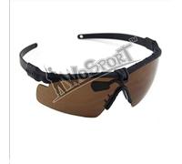 OAREA Airsoft Goggles Tactical Army Eyewear Lunettes de Ski avec Casque pour Wargame Moto Paintball CS Tir extérieur