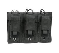 OAREA Camouflage Tactical Triple 5.56 Porte-Revues Molle System Magazine Porte-munitions Clip Porte-Poche