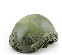 OAREA Fast MH Casque Protecteur en Plastique Tactique d'Airsoft Multicam d'ABS pour la Jeunesse - Version avancée