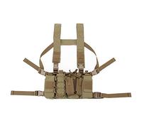 OAREA Gilet tactique de gilet de coffre de combat de combat de gilet de vitesse de Recon avec la poche de magazine pour des jeux de chasse d'airsoft