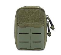 OAREA Pochette de Ceinture Tactique, Sac de Survie et de Premiers Secours, Sac Banane for Sac à Dos Molle, Lampes de Poche et médicaments(OD)
