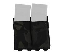 OAREA Pochette for Chargeur Tactique Molle 5,56/7,62, Sac de Rangement Simple, Double et Triple for Gilet Airsoft(115-BCP)