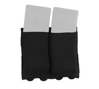 OAREA Pochette for Chargeur Tactique Molle 5,56/7,62, Sac de Rangement Simple, Double et Triple for Gilet Airsoft(115-BK)