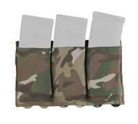 OAREA Pochette for Chargeur Tactique Molle 5,56/7,62, Sac de Rangement Simple, Double et Triple for Gilet Airsoft(116-CP)