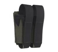 OAREA Pochette Tactique Double magnétique Type K 9MM, Molle, Pochette for Pistolet et Chargeur, Sacs à Outils(OD)