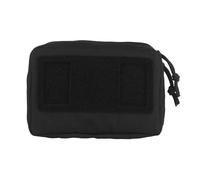 OAREA Sac Tactique Pliable for téléphone, Pochette de Navigation, Double Fermeture éclair, Sac de Protection for téléphone Portable de Chasse(BK)