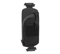 OAREA Tactique Molle Pochette Militaire EDC Sac à Outils Téléphone Pochette Chasse Accessoire Sac à bandoulière Sac à bandoulière Sac Compact for Sport en Plein air (Color : SNB15-BK)
