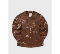 OAS Memento Brillo Shirt men Longsleeves brown taille: L