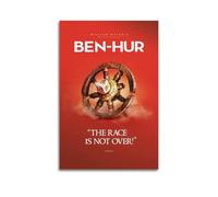 OASDIXVJ Poster de film de Ben-hur - Impression sur toile - Décoration murale moderne pour chambre à coucher - 20 x 30 cm