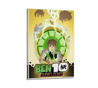 OASDIXVJ Poster décoratif sur toile Ben 10 Total Evolution - Décoration murale moderne pour chambre à coucher - 20 x 30 cm